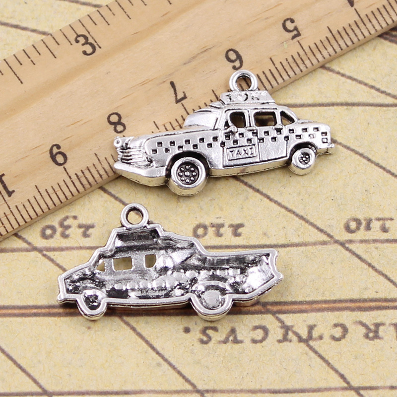 15 個チャームニューヨークタクシー車 18 × 32 ミリ - Jewelry Making York のレビューと価格