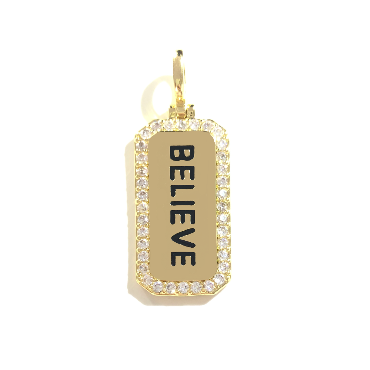 5 個 BELIEVE ワードタグチャーム宗教的な引用ペンダ - Jewelry Making Quotes のレビューと価格