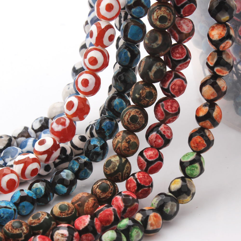 8 ミリメートル/ストリング天然石ファセット瑪瑙ラウンドビー - Jewelry Making With Stones のレビューと価格