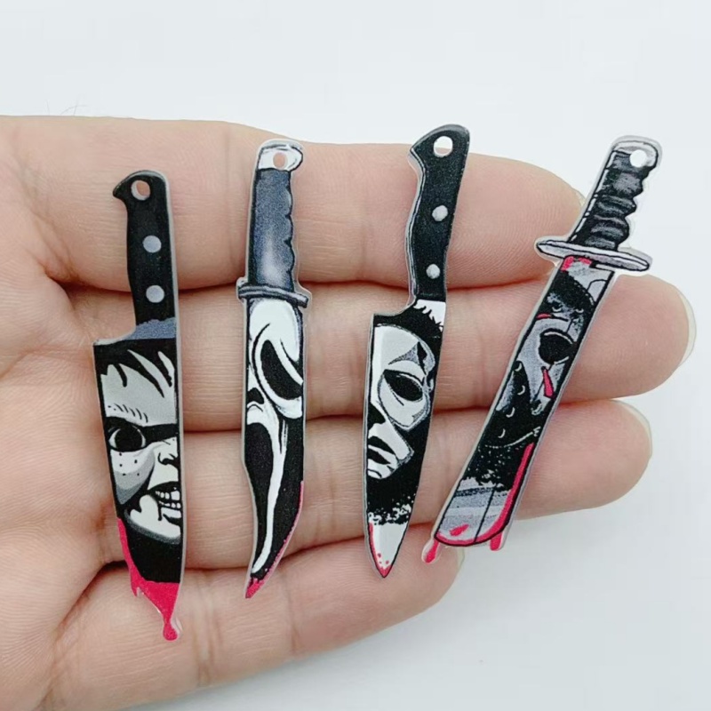 アクリル製ジュエリー10個 ハロウィンペンダント DIYイヤ - Jewelry Making Earrings のレビューと価格
