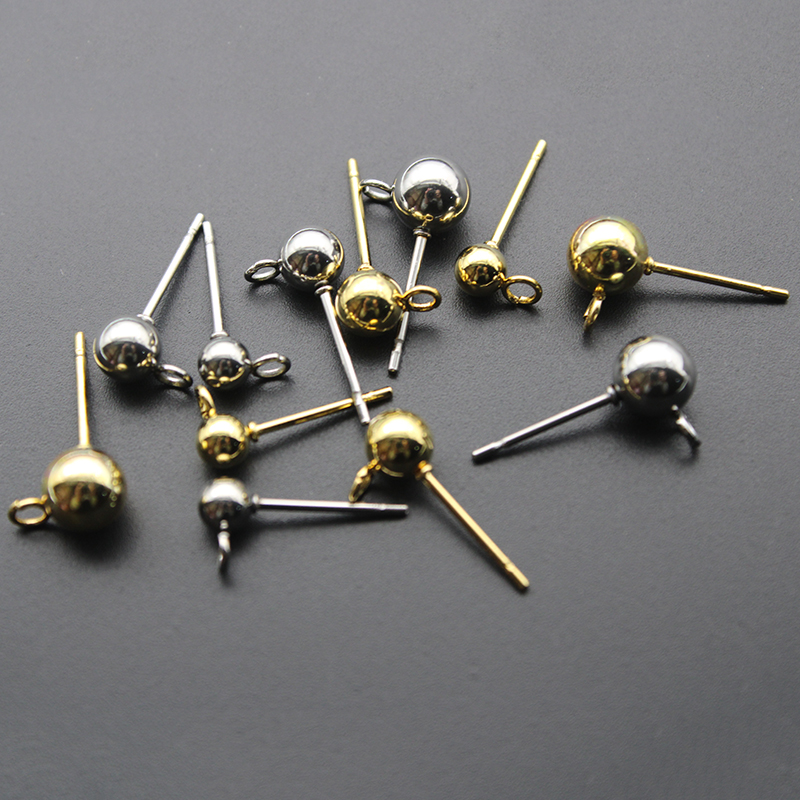 外科用ステンレス鋼のイヤリング,女性用イヤリング,バックル付 - Jewelry Making Loops のレビューと価格