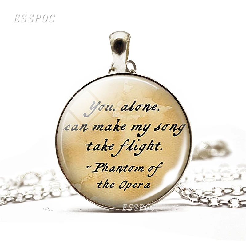 あなた、一人で、私の歌を飛ばすことができます文学引用ネックレ - Jewelry Making Quotes のレビューと価格