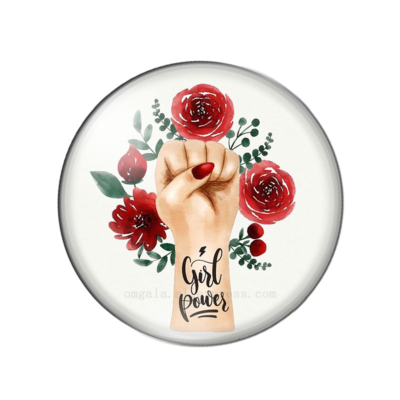 小さな女の子のための花の引用,写真を飾るためのガラスのカボシ - Jewelry Making Quotes のレビューと価格