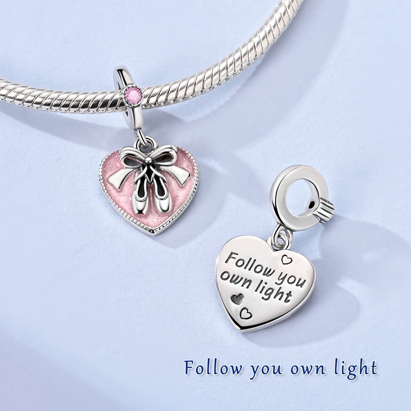 バレリーナチャーム 925 スターリングシルバーオリジナル認 - Jewelry Making Quotes のレビューと価格