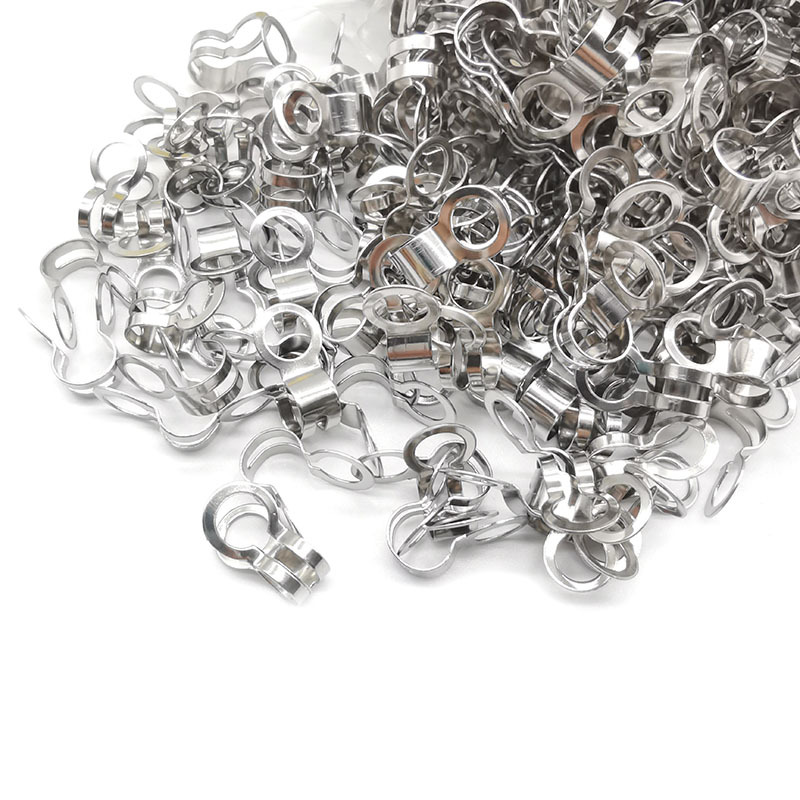 50 個ステンレス鋼ボールチェーンコネクタクラスプクリップ先 - Jewelry Making Knots For Clasps のレビューと価格