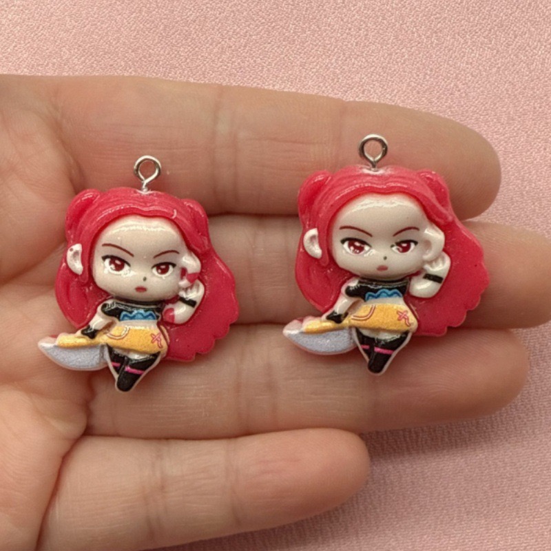 10個入り樹脂製漫画ペンダント、DIYジュエリー製作イヤリン - Jewelry Making Earrings のレビューと価格