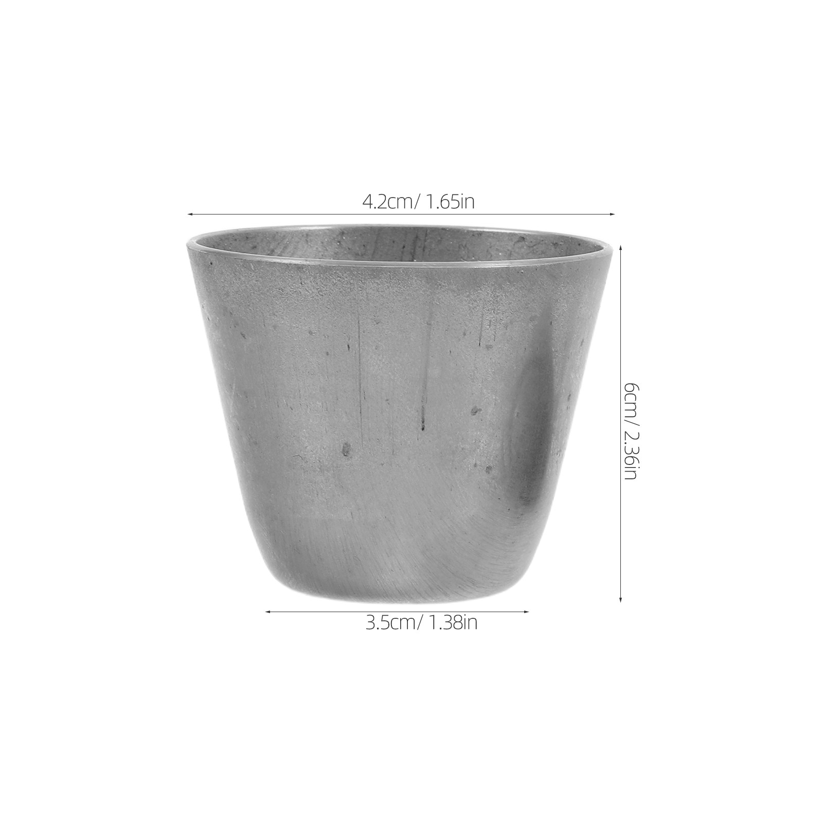 ニッケル製るつぼ蓋、滑らかな金属溶解ツール、熱分析、化学実験 - Jewelry Making Experience のレビューと価格