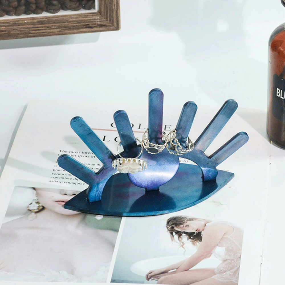 1 個樹脂ジュエリーオーガナイザースタンドシリコーン鋳造樹脂 - Jewelry Making Organizer のレビューと価格