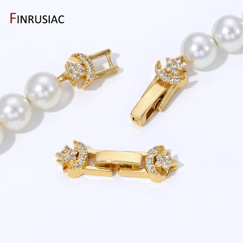18K金メッキ真鍮パールクラスプコネクター、ブレスレット用ク - Jewelry Making Beads のレビューと価格