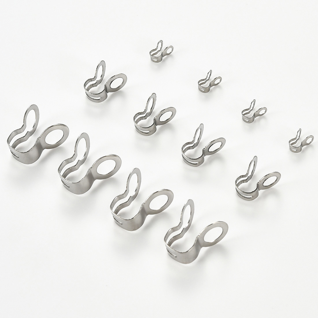 30 個のステンレス鋼ボールチェーンコネクタクラスプ 2.0 - Jewelry Making Loops のレビューと価格