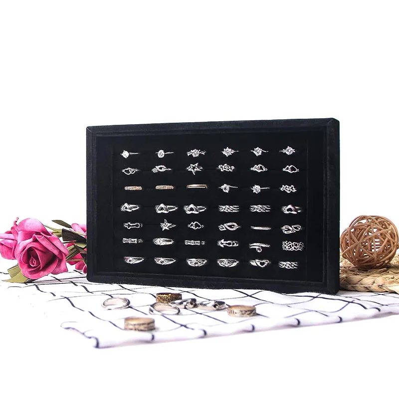 ジュエリーオーガナイザー リングホルダー ディスプレイトレイ - Jewelry Making Organizer のレビューと価格