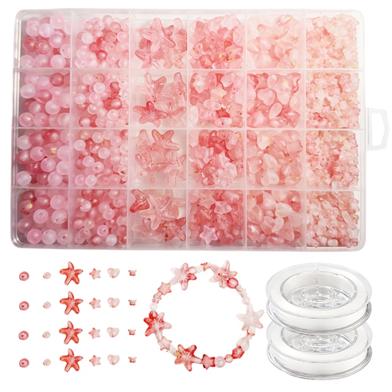 7-19mm 825個 マットグラデーション ルースゴールド - Jewelry Making Box のレビューと価格