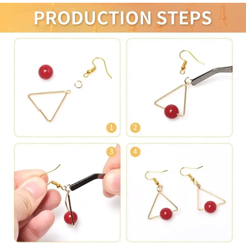 100/500 個 DIY イヤリング所見イヤリングクラスプ - Jewelry Making Earrings のレビューと価格