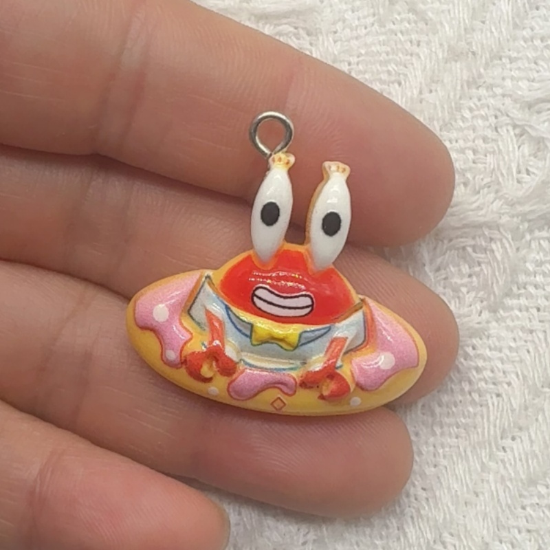 10個入り漫画風樹脂ペンダント、DIYジュエリー製作イヤリン - Jewelry Making Earrings のレビューと価格