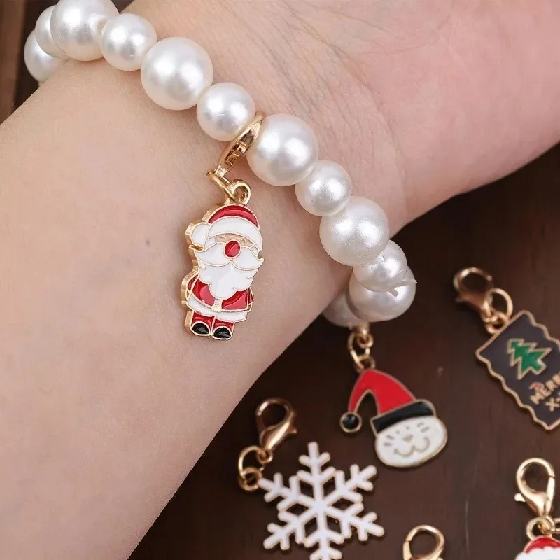 クリスマスキーホルダーペンダントDIYミックスジュエリーメイ - Jewelry Making Organizer のレビューと価格