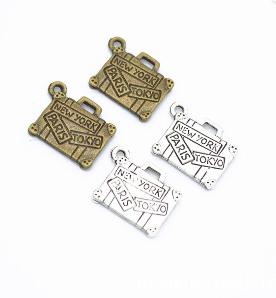 150 個チャームトラベルバッグニューヨークパリ東京 17  - Jewelry Making York のレビューと価格